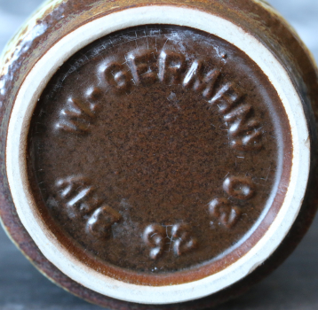 Bay Vase / 92-20 / 1960-1970s / WGP West German Pottery / Ceramic Design Toepfermeister